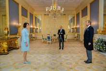 Beediging president door Koning